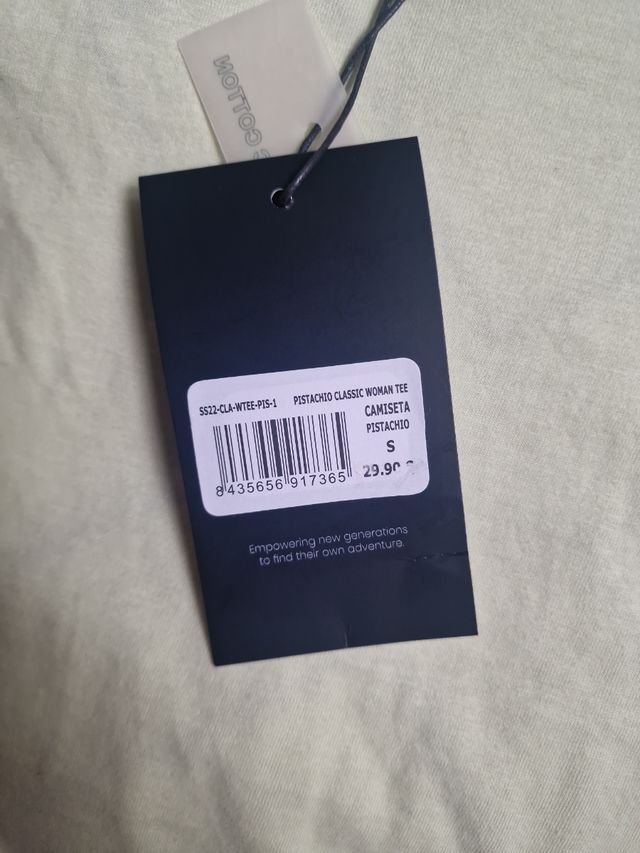 Camiseta Blue Banana Talla S Verde Multicolor