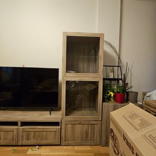 Mueble TV y Vitrina Besta Ikea