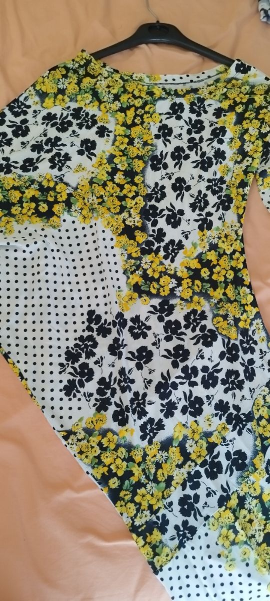 Jersey Zara Beige Talla M Texturizado