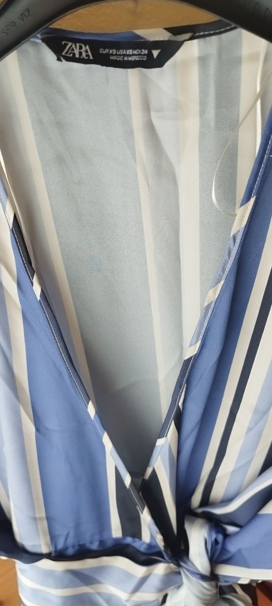 Jersey Zara Beige Talla M Texturizado