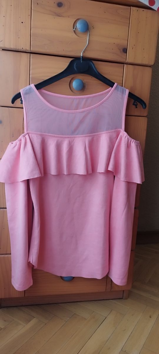 Jersey Zara Beige Talla M Texturizado