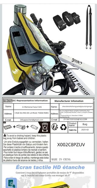 Bolsa Térmica Bicicleta Manillar Exterior