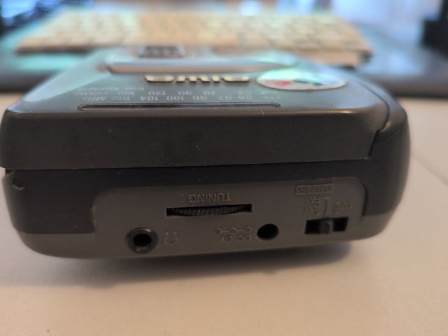 Walkman Aiwa Negro/Gris