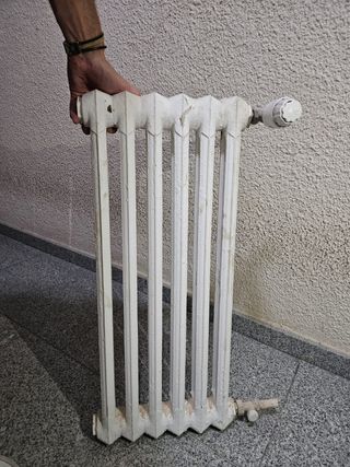 3 Radiadores Hierro Fundido Blancos