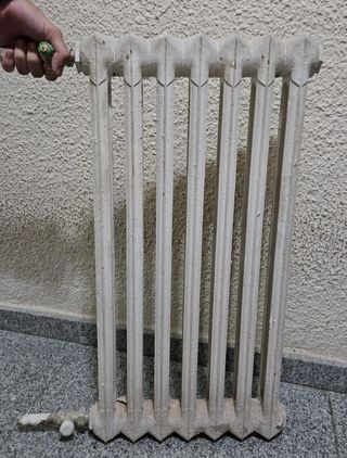 3 Radiadores Hierro Fundido Blancos