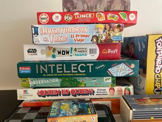 Lote de 10 juegos de mesa