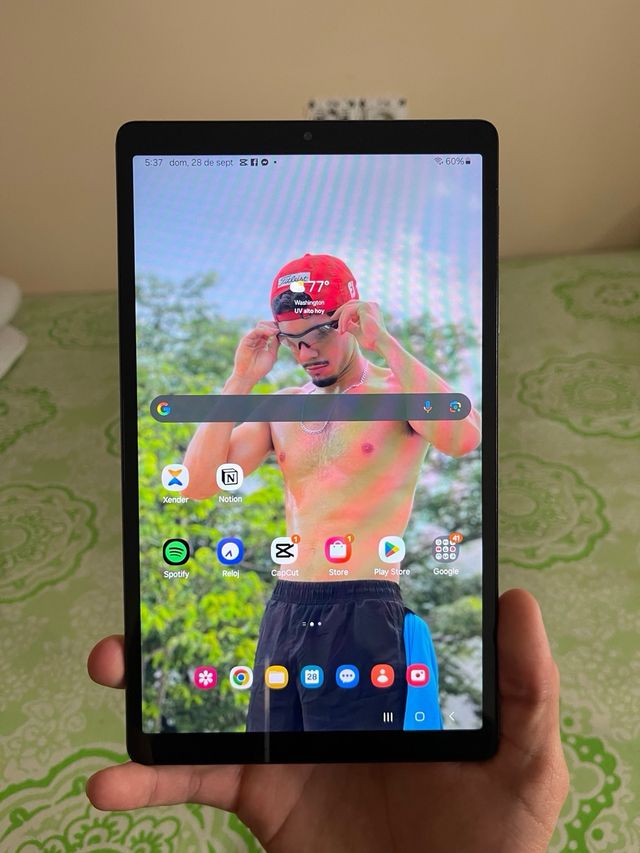 Samsung Galaxy Tab A7 Lite Gris, como nueva.