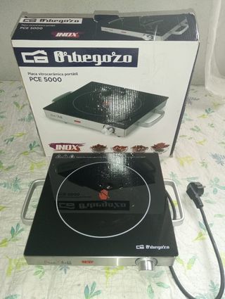 Placa vitrocerámica Orbegozo PCE 5000 INOX