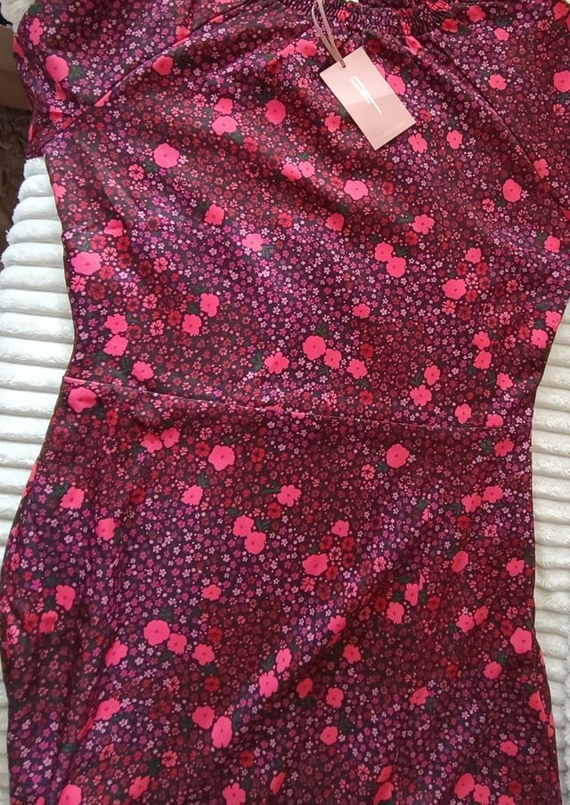 Vestido Paula Junyent floral talla M