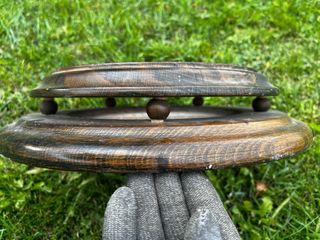 Peana antigua madera maciza