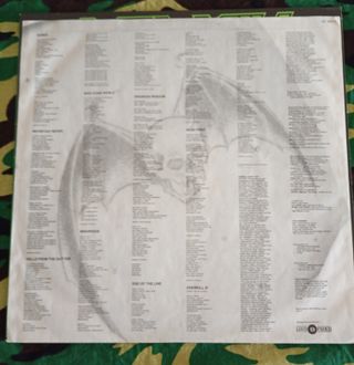 Overkill Under The Influence LP Vinilo 1988