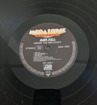 Overkill Under The Influence LP Vinilo 1988