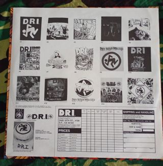 Overkill Under The Influence LP Vinilo 1988