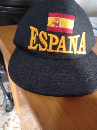 Gorra España Bandera y Letras Algodón