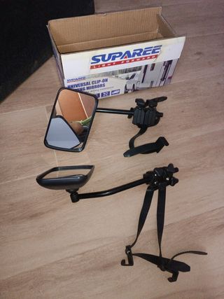 Espejos universales clip-on para caravana
