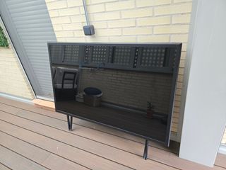 Conjunto de mesa y 4 sillas de exterior plegables