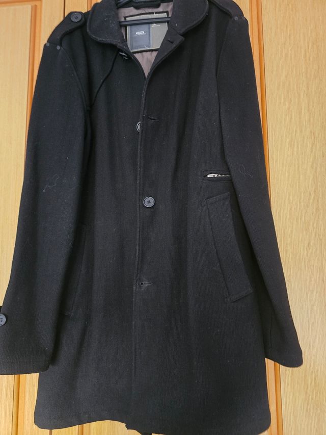 Abrigo 3/4 Negro Talla 54