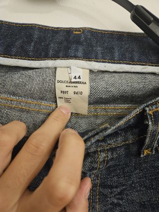 Jeans Dolce & Gabbana Blu vintage