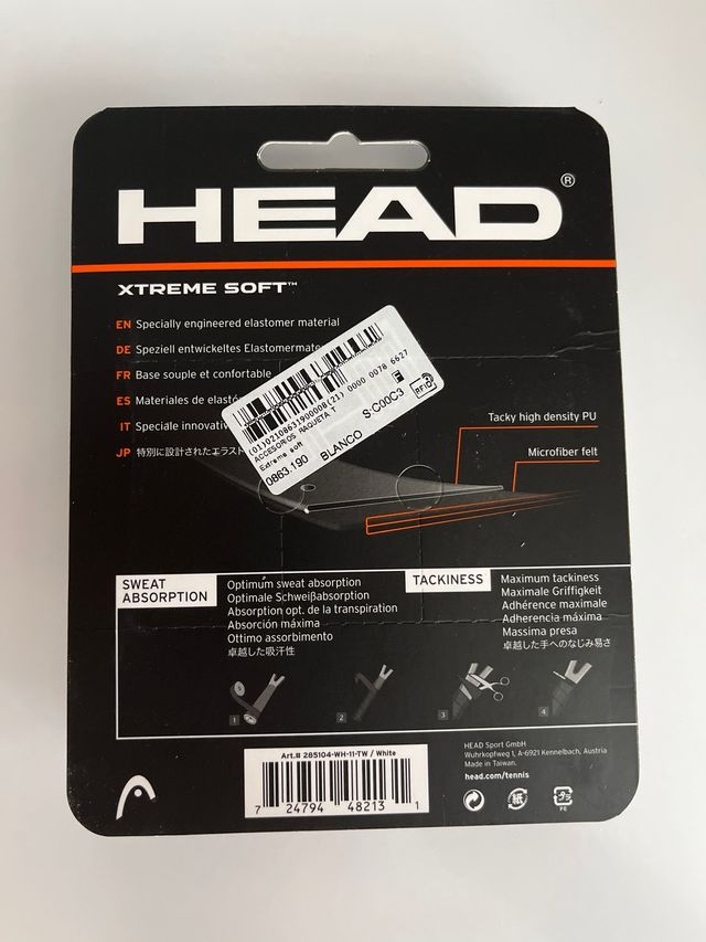 Empuñaduras Raqueta Tenis Head Xtreme Soft