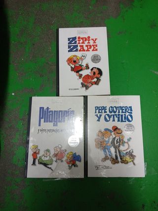 Pepe gotera y Otilio Zipi y Zape Pitagorìn