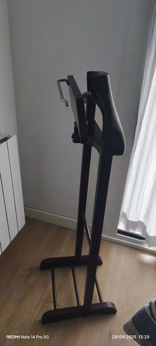 Galán de noche madera y metal