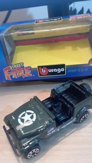Bburago 1/43 Jeep Cj-7 cod.41505 Street Fire No Co