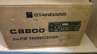 Emisora radioaficionado Standard C8800 2m FM 