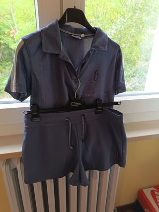 Completo da tennis Lotto blu