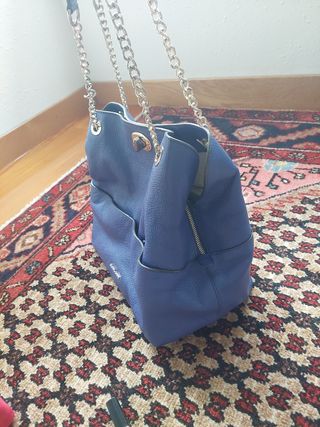 Bolso de piel Gloria Ortiz azul