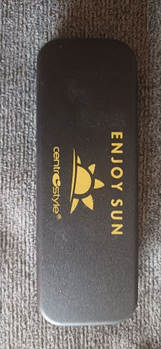Gafas de sol clip negras 