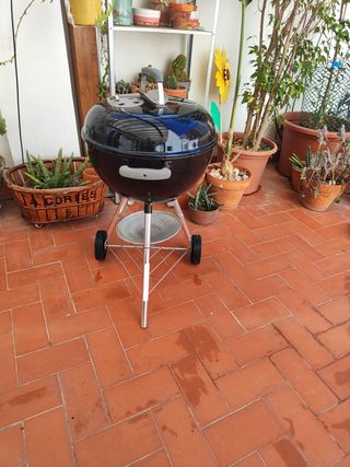 Barbacoa Weber Compact Kettle 47cm Negra