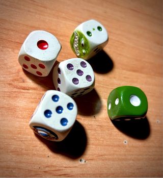 Dados de Monstruo - Set de 5