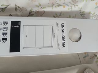 2 Estores RINGBLOMMA Ikea Beige