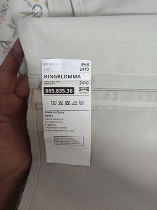 2 Estores RINGBLOMMA Ikea Beige