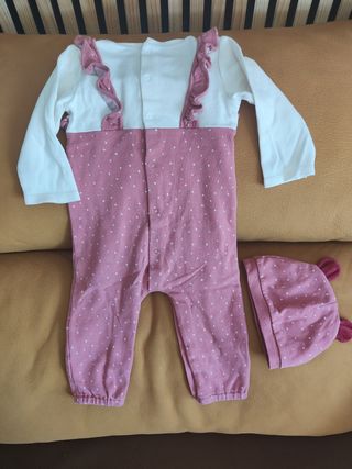 Conjunto Mayoral con gorro +12 meses