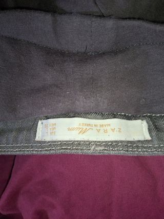 Pantalón premamá gris