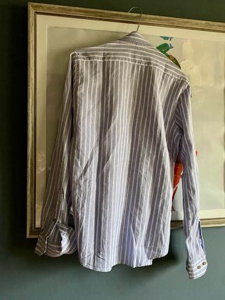 Camisa joven lino y algodón Talla S