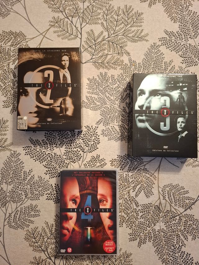 X Files Cofanetti DVD Stagioni 2, 3, 4