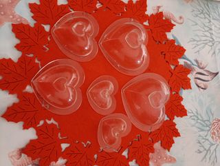 Moldes Corazón Chocolate 3D