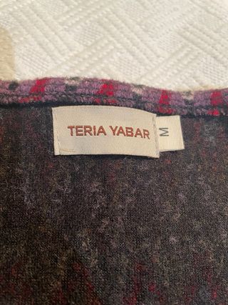 Abrigo estampado étnico Talla M