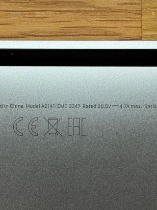 MacBook Pro 16" Gris Espacial