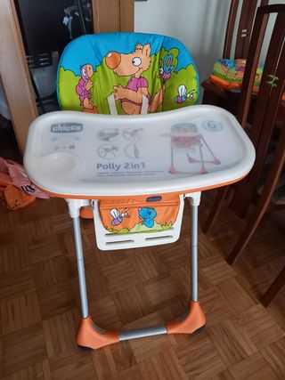 Trona Chicco Polly 2 en 1 Lobo