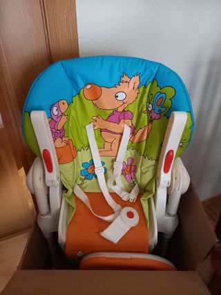 Trona Chicco Polly 2 en 1 Lobo