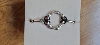 Pulsera Victorio & Lucchino Cuero y Plata