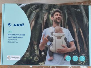 Mochila Portabebé Jane Dual 3 posiciones 