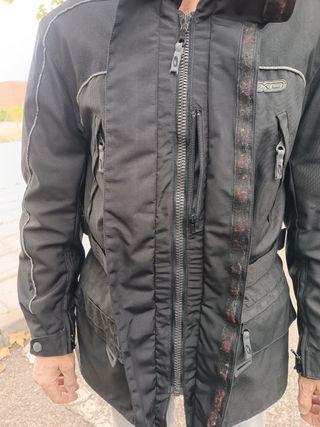 Chaqueta de moto Axo Negra talla Xl