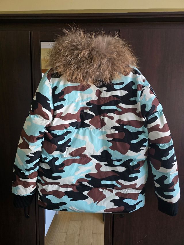 Chaqueta GUTS&LOVE camuflaje Talla S