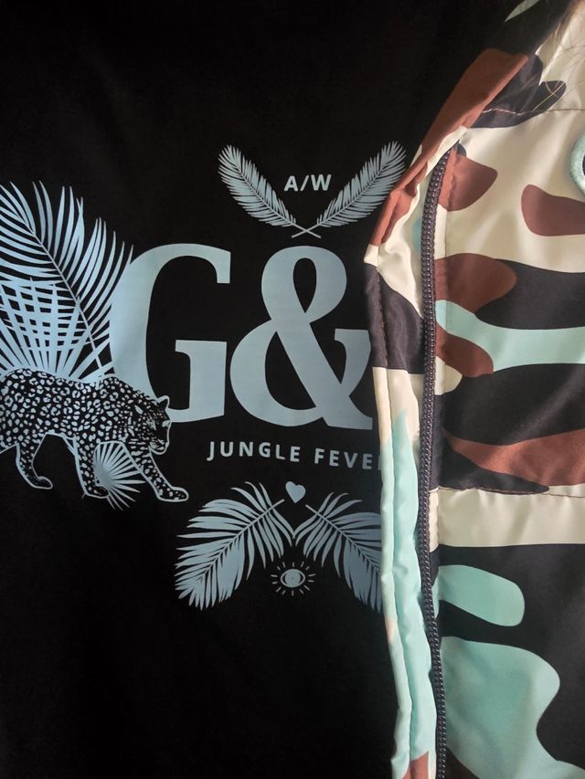 Chaqueta GUTS&LOVE camuflaje Talla S