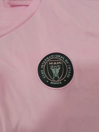 Conjunto Inter Miami Adidas Rosa Talla M