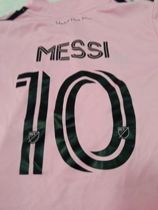 Conjunto Inter Miami Adidas Rosa Talla M